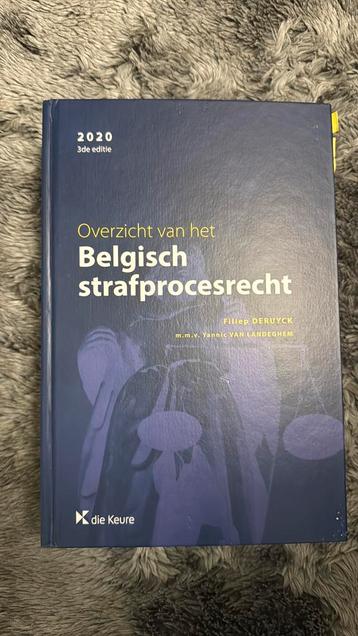 Overzicht van het Belgisch strafprocesrecht  beschikbaar voor biedingen