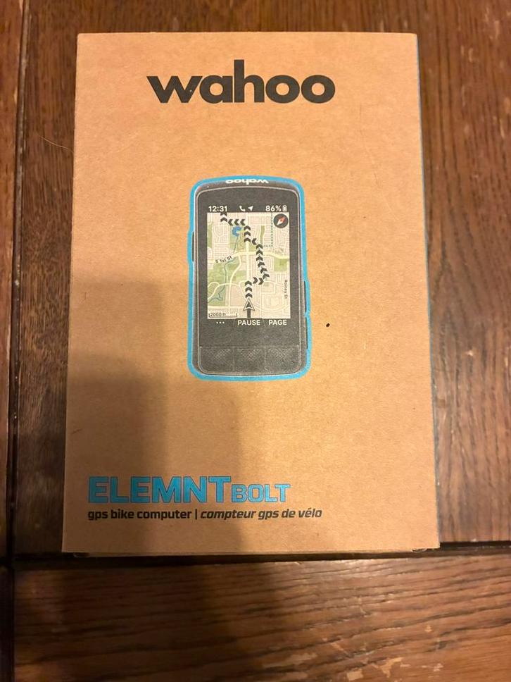 Fiets gps computer ELEMNT BOLT 3 nieuw in doos KOOPJE!, Vélos & Vélomoteurs, Accessoires vélo | Compteurs de vélo, Neuf, GPS, Enlèvement