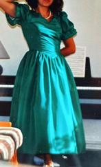 Ierse groene lange jurk maat 36 korte mouwen, Kleding | Dames, Groen, Gedragen, Ophalen