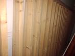 Palissade en bois clair intérieur, 2 pièces, Jardin & Terrasse, Comme neuf, Bois, Enlèvement ou Envoi