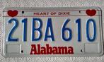 Nummerplaat Alabama, Auto diversen, Kentekenplaathouders, Gebruikt, Ophalen of Verzenden