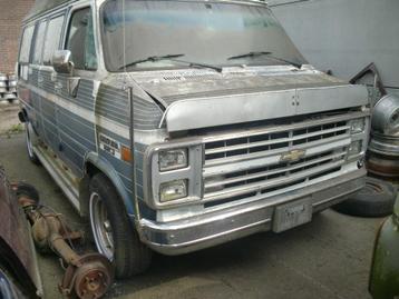 pièces de démolition chevrolet chevy van g20 1988 v8 aut, Enlèvement ou Envoi, Utilisé, Pièces américaines