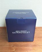 Ancien coffret vide Paco Rabanne Ultraviolet, Verzamelen, Ophalen of Verzenden, Zo goed als nieuw
