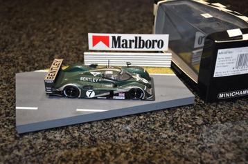 Minichamps Bentley Speed 8. Winnaar Le Mans. Schaal 1:43 beschikbaar voor biedingen