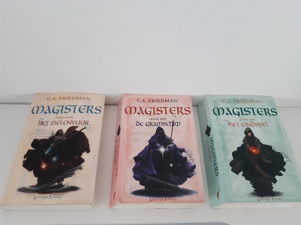 boeken Magisters 1-3 C.S.Friedman, Enlèvement ou Envoi, Utilisé, Friedman C.S.