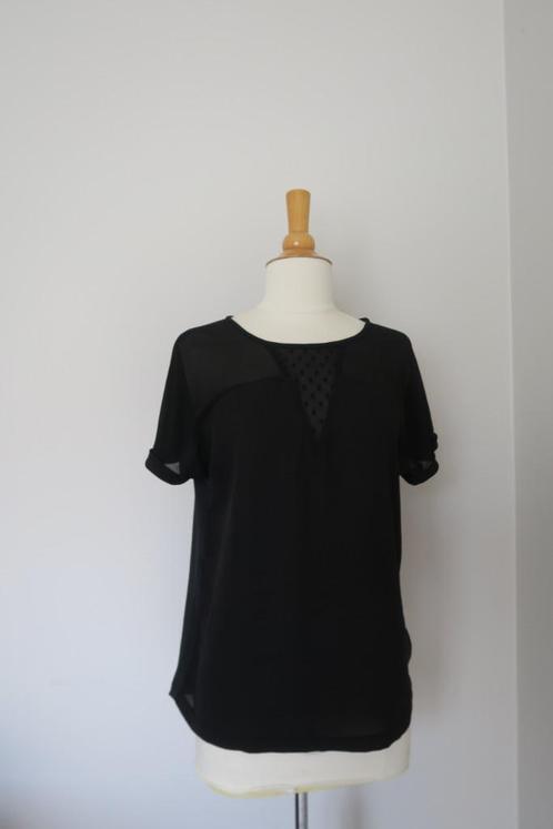Zwart T-shirt Xandres - XS, Kleding | Dames, T-shirts, Gedragen, Maat 34 (XS) of kleiner, Zwart, Korte mouw, Ophalen of Verzenden