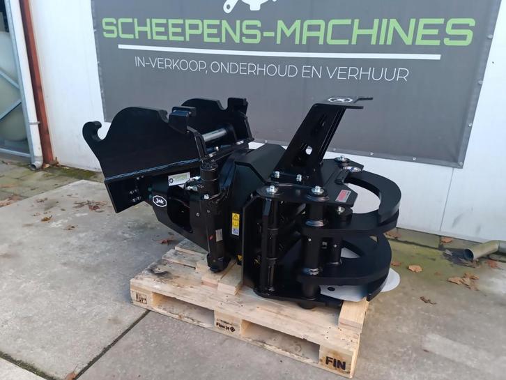 JAK 300 Roterende  bomenknipper Hydraulisch grappin coupe, Zakelijke goederen, Machines en Bouw | Kranen en Graafmachines, Ophalen of Verzenden