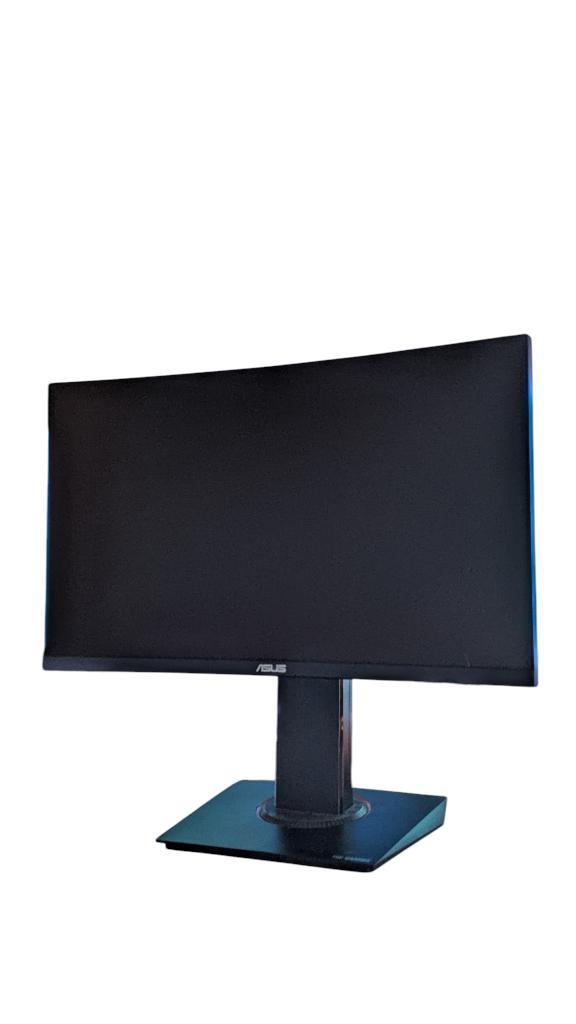 ASUS TUF Gaming VG24VQ – 24" Curved 144Hz Gaming Monitor, Computers en Software, Monitoren, Zo goed als nieuw, 101 t/m 150 Hz