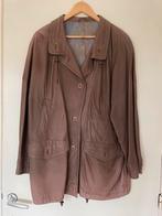 Mooie lederen vintage vest, Bruin, Lamon-Nuytens, Maat 42/44 (L), Ophalen of Verzenden