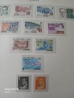 Spanje in Borek album 1980/86 MNH minstens 90% compleet, Ophalen of Verzenden