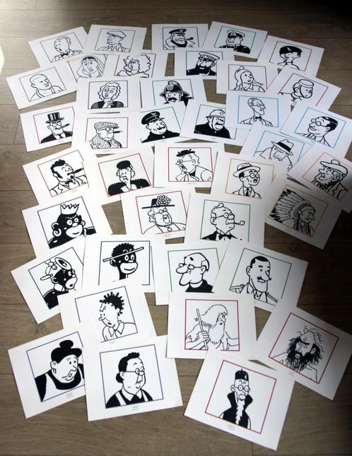 Editions Moulinsart 2011 sur papier épais 24 x 19,5 cm, Collections, Personnages de BD, Comme neuf, Tintin, Enlèvement ou Envoi