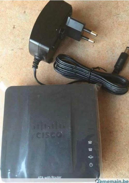 CISCO SPA 122 VOIP adaptateur téléphonique neuf, Telecommunicatie, Datacommunicatie en VoIP, Nieuw, Telefoon, Ophalen of Verzenden