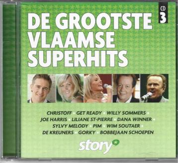 CD De Grootste Vlaamse Superhits CD 3, Enlèvement ou Envoi, Comme neuf, Pop