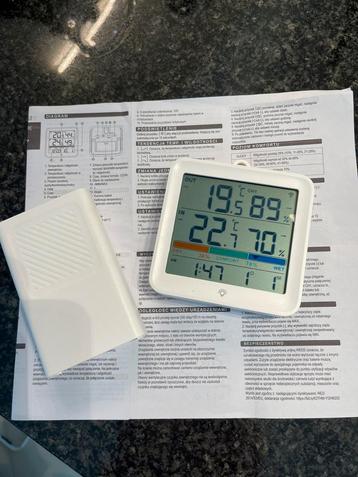 Weerstation met Buitensensor – Hygrometer & Thermometer  LCD beschikbaar voor biedingen
