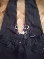 Jeans femme EUR 30, Kleding | Dames, Spijkerbroeken en Jeans, H&M, Ophalen of Verzenden, Zwart