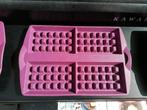 Tupperware multiflex wafels. Diepvries, microgolf, oven., Huis en Inrichting, Ophalen of Verzenden, Zo goed als nieuw, Paars