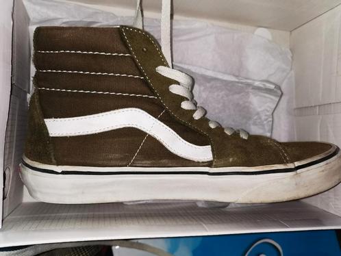 Vans skate schoenen olijfgroen, kaki, maat 40.5 vrouw /man, Kleding | Heren, Schoenen, Zo goed als nieuw, Ophalen of Verzenden