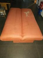 Canapé lit gratis, Deux personnes, Utilisé, Rouge, 140 cm