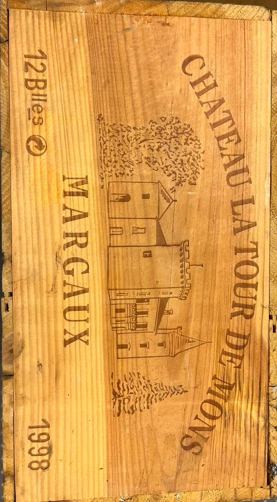 Château La Tour de Mons 1998 — Margaux, Verzamelen, Wijnen, Nieuw, Ophalen