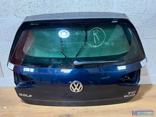 VW GOLF 7 hatchback blauw Achterklep 2012-2019, Auto-onderdelen, Carrosserie, Deur, Volkswagen, Gebruikt