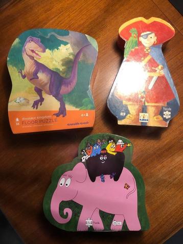 set van 4 puzzels ( 4+ ) beschikbaar voor biedingen