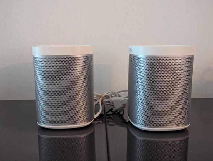 2 Enceintes Sonos Play:1, Audio, Tv en Foto, Luidsprekerboxen