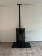 Skia Design pellet kachel zwart, Ophalen, Gebruikt, Overige brandstoffen, Pelletkachel