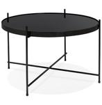 Table basse, Comme neuf, Métal, Modern, Rond
