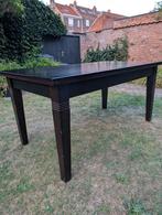 Donkerbruine houten tafel, Huis en Inrichting, Tafels | Eettafels, Ophalen