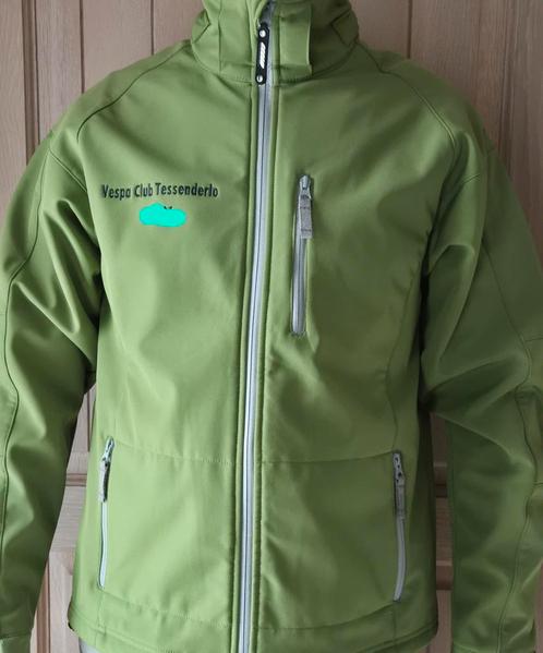 Twee Vespa club Looi groene softshell jassen maat S en M, Motoren, Kleding | Motorkleding, Jas | textiel, Dames, Heren, Ophalen of Verzenden