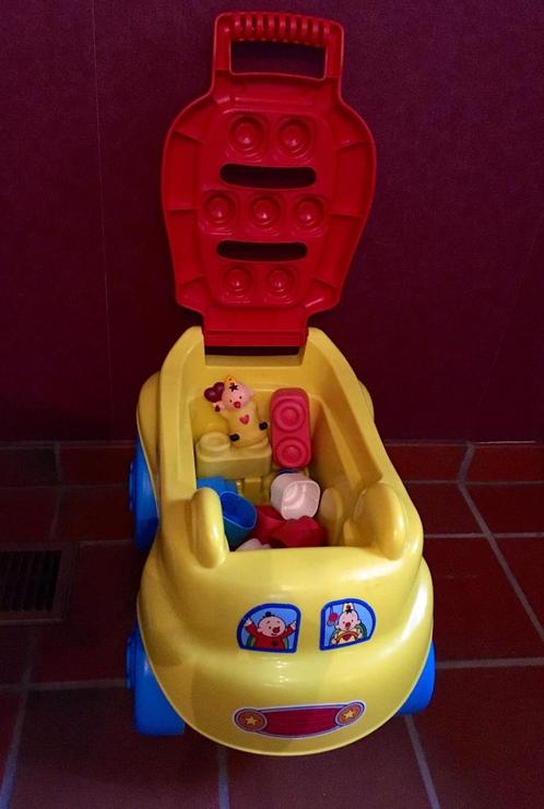 Grote Bumba auto met blokken, Kinderen en Baby's, Speelgoed | Babyspeelgoed, Zo goed als nieuw, Auto, Met wieltjes, Ophalen of Verzenden