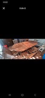 Tafel en stoelen, Tuin en Terras, Tuinbeelden, Ophalen, Zo goed als nieuw