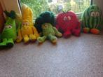 Knuffels (5) vertegenwoordigers van groenten en fruit in per, Ophalen of Verzenden, Nieuw, Overige typen