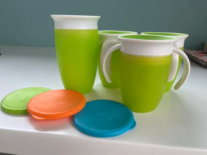 Set van Munchkin oefenbekers, Kinderen en Baby's, Babyvoeding en Toebehoren, Gebruikt, Overige typen, Ophalen