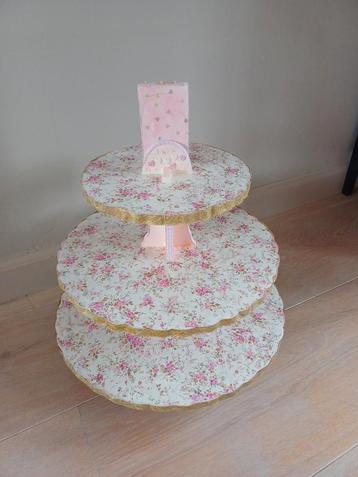 Cupcake staander, Huis en Inrichting, Woonaccessoires | Etagères, Ophalen, Zo goed als nieuw