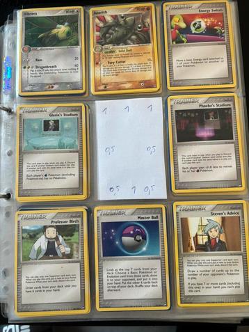 Pokemonkaarten ex series DEEL 2 beschikbaar voor biedingen