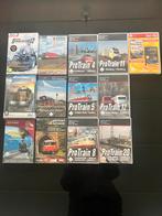 Trainz - Microsoft Trein simulator PC DVD pakket 13 stuks, Ophalen of Verzenden, Gebruikt, Simulatie
