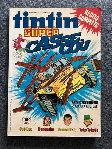 BD Tintin Super Casse Cou N 40 bis - 212 bis beschikbaar voor biedingen