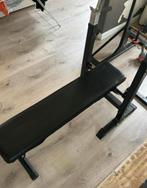 Fitnessapparatuur met 115kg aan gietijzeren gewichten, Comme neuf, Enlèvement ou Envoi