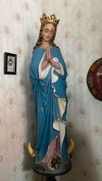 Groot gipsen Maria beeld 130cm heiligenbeeld, Ophalen
