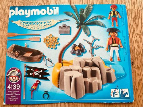 Playmobil - 4139 - Île aux pirates, Kinderen en Baby's, Speelgoed | Playmobil, Gebruikt, Ophalen