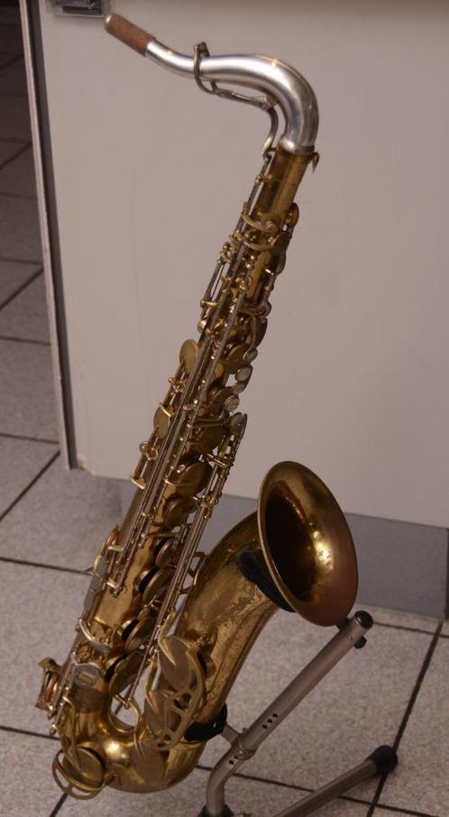 KING Super 20 Silver Nek - Tenor Sax (Cleveland, Ohio) USA, Muziek en Instrumenten, Blaasinstrumenten | Saxofoons, Gebruikt, Tenor