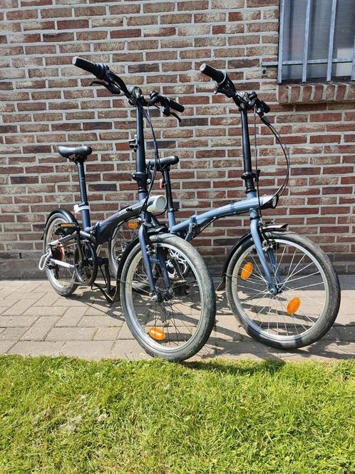 2x lichtgewicht vouwfietsen, Caravans en Kamperen, Mobilhome-accessoires, Zo goed als nieuw, Ophalen