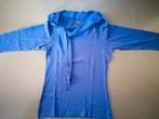 T-shirt longsleeve van Sora, Kleding | Dames, T-shirts, Maat 38/40 (M), Blauw, Sora, Ophalen of Verzenden