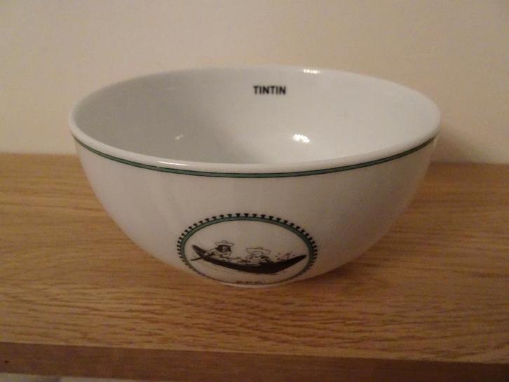 Kuifje schaaltje - Het gebroken oor - Hergé, Verzamelen, Stripfiguren, Zo goed als nieuw, Gebruiksvoorwerp, Kuifje, Ophalen of Verzenden