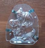 Chocoladevorm Kerstman met kind, Ophalen of Verzenden, Gebruikt