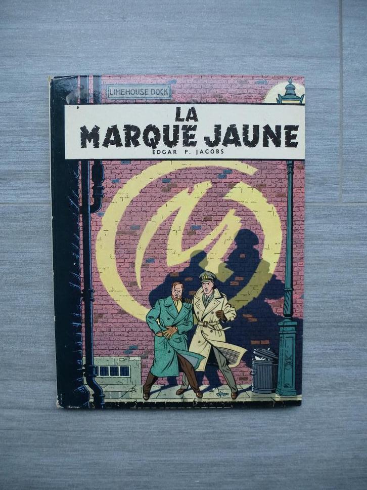 La Marque Jaune - Edition 1959., Boeken, Stripverhalen, Gelezen, Eén stripboek, Ophalen
