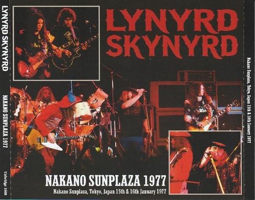 3 CD's LYNYRD SKYNYRD - Live Nakano 1977, Cd's en Dvd's, Cd's | Rock, Nieuw in verpakking, Poprock, Verzenden