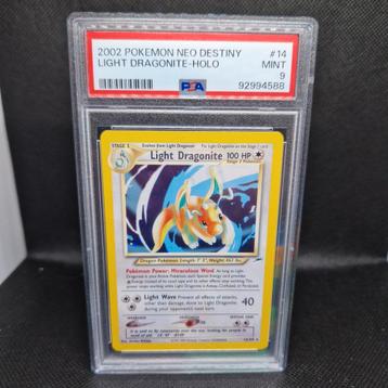 Light Dragonite Holo Neo Destiny PSA 9 beschikbaar voor biedingen