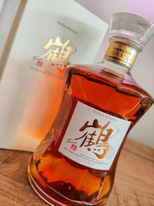 Nikka Tsuru + Box 700ml 43% Yoichi & Miyagikyo Distillery, Verzamelen, Wijnen, Nieuw, Overige typen, Overige gebieden, Vol, Ophalen of Verzenden